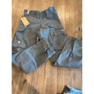 Fjallraven Vidda Pro Mens G-1000 Trekking Pants Blue EU 48 US 32 Regular